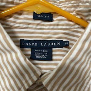Ralph Lauren Slim Fit Ladies M